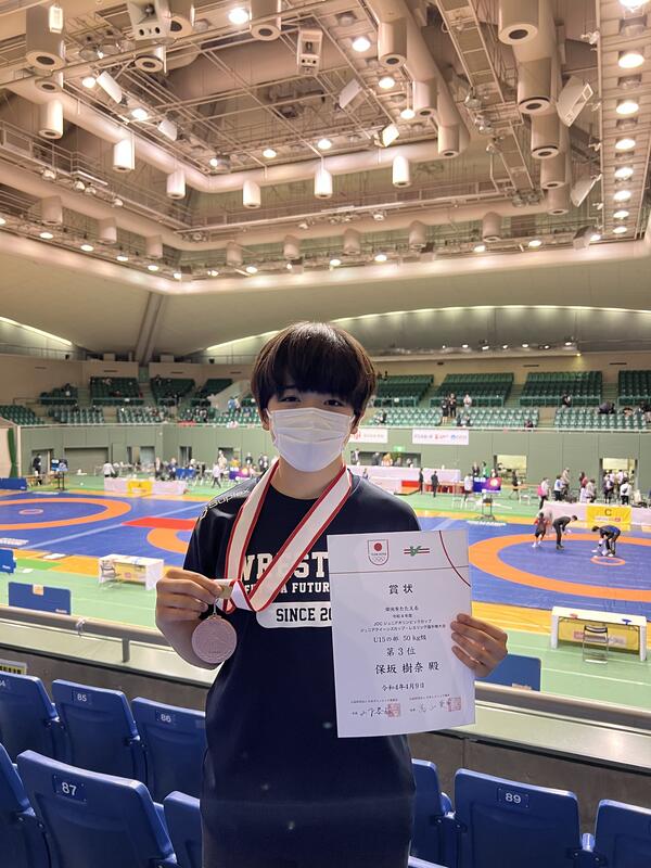 1年生ながら上級生に勝利し3位入賞!! 1年生ながら上級生に勝利し3位入賞!!