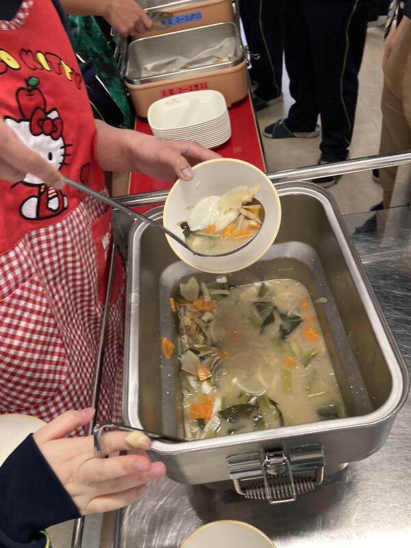 手作りすいとん汁 手作りすいとん汁