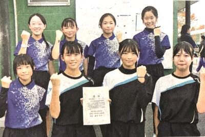 女子団体優勝メンバー