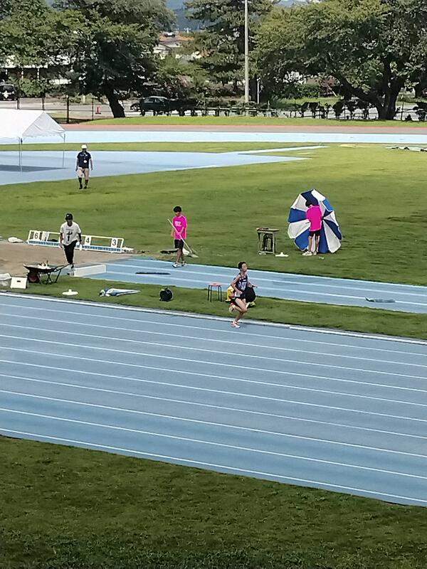 市川選手（１５００ｍ）