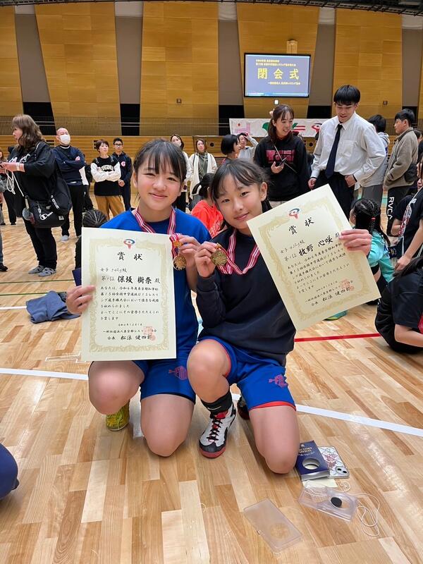 女子の優勝者！